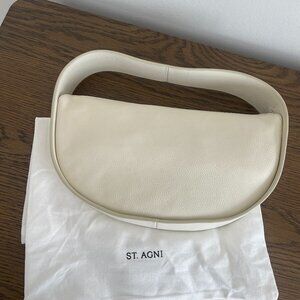 St. Agni Petit Arc Bag in White
